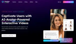 Read more about the article Feedeo – Captivate Users with AI-Avatar-Powered Interactive Videos